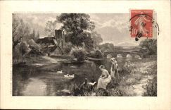 CPA Landschaft Ernest Walbourn