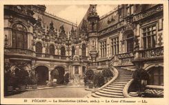 Fecamp CPA Benedictine main courtyard