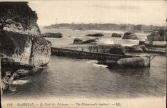 Biarritz - Le Port des Pecheurs - CPA 