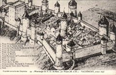 Vaudemont before 1636 Notre Dame of Sion by Praye - CPA