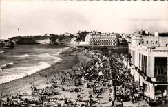 Biarritz - La Grande Plage - CPA 