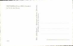 Bretignolles on Sea - the Drill of the Dunes - CPA