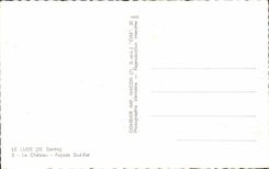 Lude the Castle Southern frontage Is - CPA