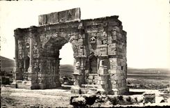 Morocco Volubilis MODERN CARD Arc de Triomphe