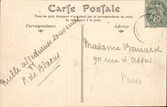 Abgenutzte CPA Wolbung des keramischen Schlosses florentinisch von Luca Della Robia