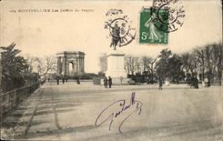 Montpellier CPA Les jardins du Peyrou