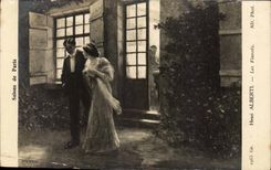 CPA Henri Alberti Versprechung in der Verbindung sie Salons von Paris