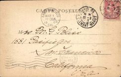 Paris - 6 - the Palate of Luxembourg - CPA