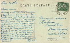 Paris - 5 - the Pantheon - CPA