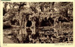 Lille - Vauban Garden - the Cave - CPA