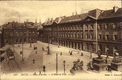 Metz - Place of Weapons - the Town hall - CPA