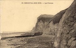 Berneval on Sea - Cliffs - CPA