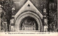 Abbey of Saint wandrile - Saint Sepulere - CPA