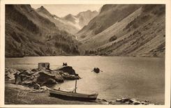 CPA Umlagerungen von Cauterets See Gaube