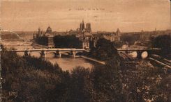 Paris - Insel der ISCED - CPA