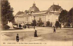Paris 8 - The Petit Palais - Avenue Alexandre III - CPA