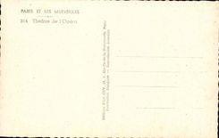 Paris 8 - The Opera - CPA