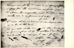 CPA Musee of the Ganne inn has Barbizon the gold book Famous evocations