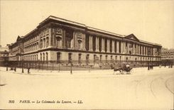 Paris CPA die Kolonnade des Luftschlitzes