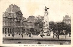 Gaumen Paris-CPA des Luftschlitzes und des Tileries