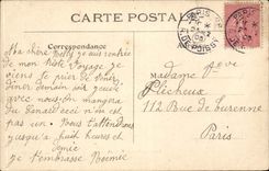 Paris CPA Vue von Anfuhrungsstrichen