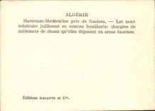 Algeria CPa Hammam Meskoutine close to Guelma