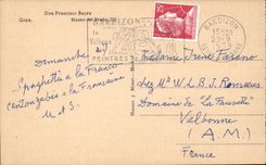 CPA Goya Geschenk Francisco Bayeu Museo de Prado