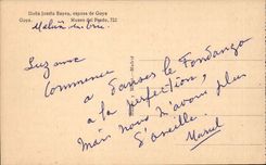 CPA Goya gab Josefa Bayeu esposa von Goya Museo de Prado