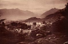 CPA Argeles Gazost Spitze der Viscos Taler von argeles und von Pierrefitte in Richtung zu Gavarnie