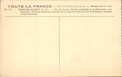 CPA Argeles Gazost Spitze der Viscos Taler von argeles und von Pierrefitte in Richtung zu Gavarnie