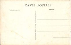 Lisieux CPA die Unterseite der Strasse zu den Saubohnen