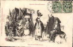 Folklore - altes Bourbonnais - Arten des Landarbeiters - CPA