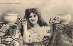 Fantasy - Woman - between Jules and Thomas - CPA