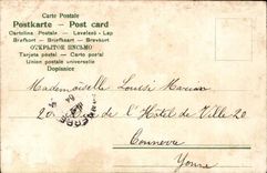 Fantasy - New year Happy New Year - Rose outlined in gold CPA