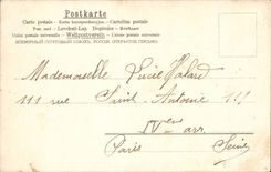 Fantasy - Children - Children greeting each other - CPA