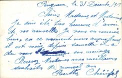 CPA Fantasy Happy New Year Flowers