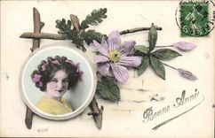 CPA Fantasy Happy New Year Woman