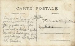 CPA imagination Woman Flowers