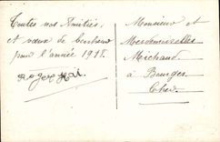 CPA imagination Happy New Year Child