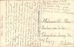 CPA Military imagination Woman Soft thoughts soldier