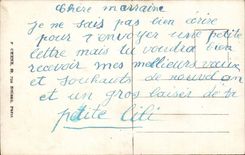 CPA imagination affectionate Wishes child