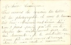 CPA imagination THIS bouquet scents and my Femme heart