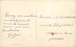 CPA imagination Child Happy New Year