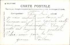 CPA imagination Happy New Year Woman