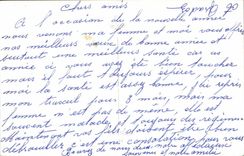 CPA Fantasy Flowers Happy New Year Horseshoe