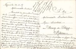 CPA Fantasy Happy New Year Flowers