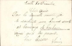 CPA Fantasy Happy New Year Horseshoe