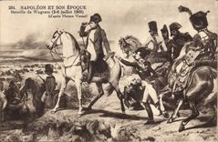 CPA Napoleon History and his time Wagram July 1809