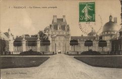 Valencay CPA das Schloss zwischen Direktion