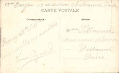 Chateauroux CPA Street Bourdillon and street of the station